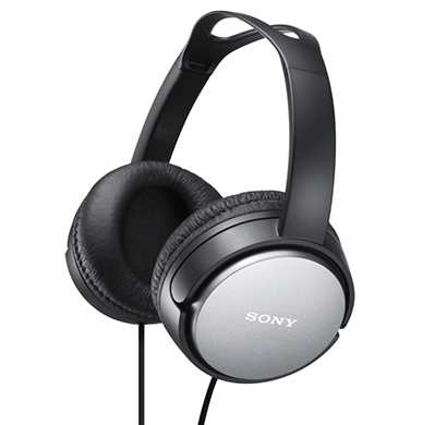 sony mdr-xd150 wired headphone  (black, over the ear)
